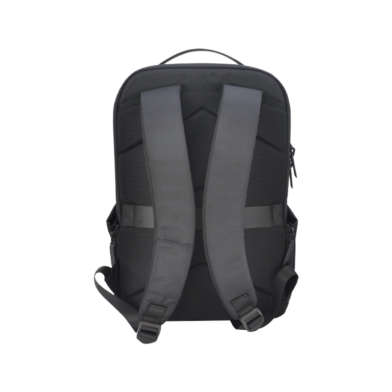 Gray slim business laptop backpack