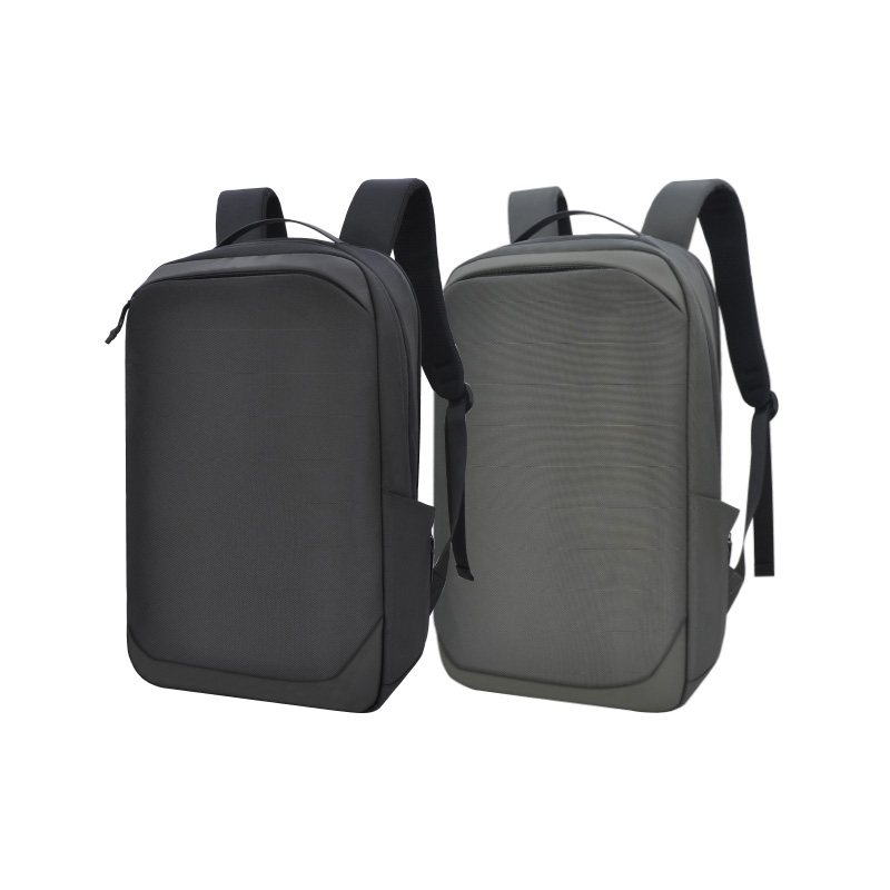 black business travel backpack for men