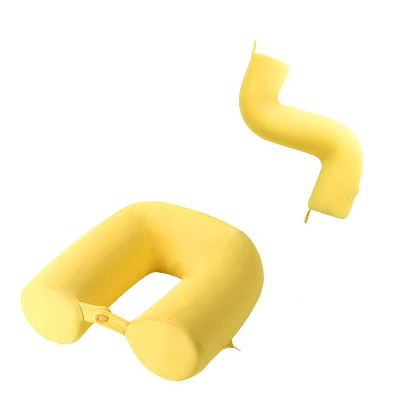 Supportive twist pillow for travel