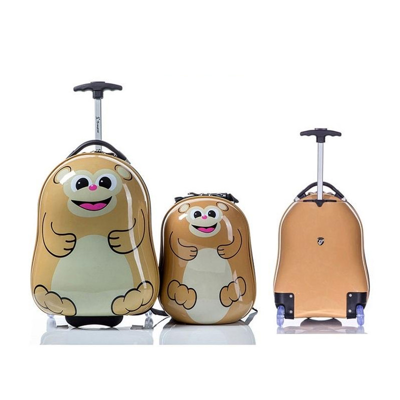 Children's trolley bag with wheels