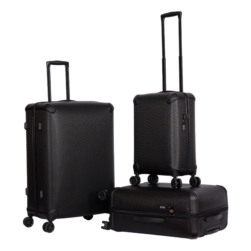 Personalized Logo Printed Zipper Suitcase