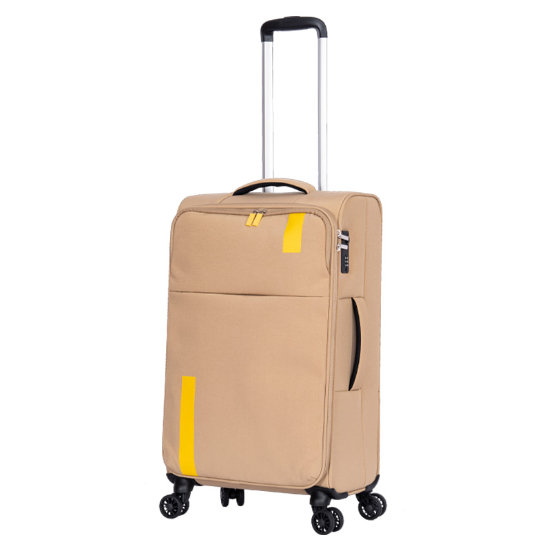 Ergonomic spinner wheel handle luggage